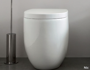 MILK - Floor mounted ceramic toilet _ Nic