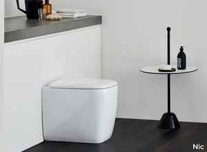 SEMPLICE - Floor mounted ceramic toilet _ Nic