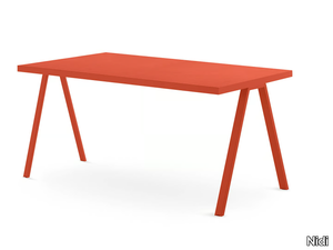 Desk with Ask legs - Modular desk _ Nidi