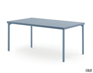 Desk with Poly legs - Modular desk _ Nidi