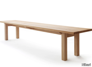 ARKIPELAGO KVI10/KVI10T - Oak garden bench _ Nikari