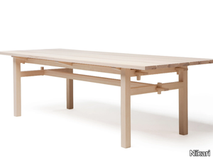 ARKIPELAGO KVP10 - Rectangular wooden table _ Nikari