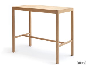 SEMINAR KVBP - Solid wood high table _ Nikari