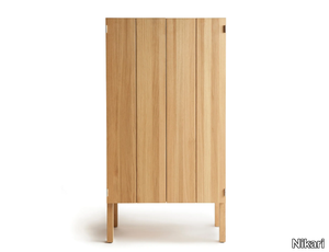 ARKITECTURE - Solid wood high cabinet with doors _ Nikari