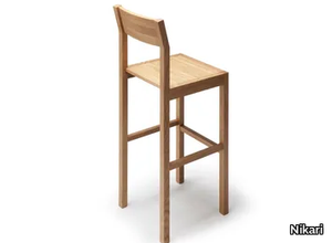 SEMINAR KVBT1 - High wooden stool _ Nikari