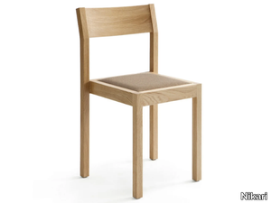 SEMINAR KVT2 - Upholstered stackable wooden chair _ Nikari