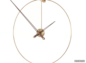 NEW ANDA - Wall-mounted wood and metal clock _ nomon