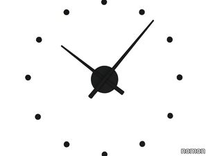 OJ MINI - Wall-mounted polystyrene clock _ nomon