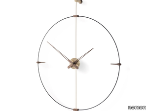 MINI BILBAO - Wall-mounted wood and metal clock _ nomon