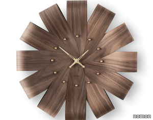 CICLO - Wall-mounted wooden clock _ nomon