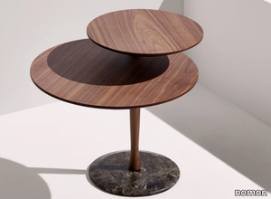 MOMENTS - Swivel walnut coffee table _ nomon