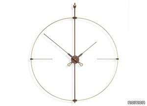 BILBAO PREMIUM - Wall-mounted wooden clock _ nomon