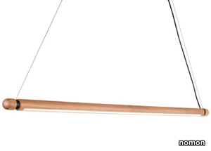 LINEA H - LED oak pendant lamp _ nomon