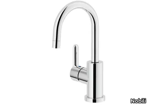 ABC - Countertop single handle washbasin mixer with adjustable spout _ Nobili