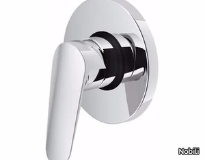 BLUES - Single handle stainless steel shower mixer _ Nobili