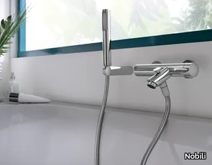 LIVE - Wall-mounted single handle bathtub mixer _ Nobili