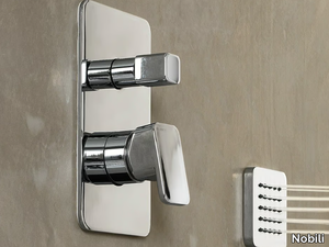 LOOP - Shower mixer with plate _ Nobili