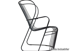 KASKAD - Steel garden armchair _ Nola Industrier