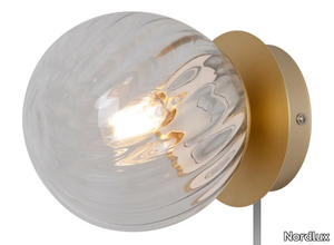 CHISELL - Blown glass wall light _ Nordlux