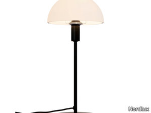 ELLEN - Handmade blown glass and metal table lamp _ Nordlux