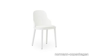 Allez Chair Upholstery Ultra Leather, White/Polypropylene