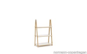 One Step Up Bookcase Low White