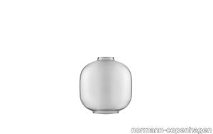 Amp Lamp Glass Small White