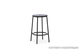 Circa Barstool 65 cm Black Aluminum