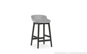 Hyg Barstool 65 cm Black oak/Grey