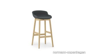 Hyg Barstool 75 cm full upholstery oak Ultra Leather