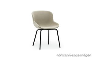 Hyg Chair Full Upholstery Steel Black Ultra Leather