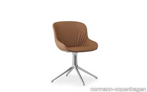 Hyg Comfort Chair Swivel 4L Full Uph. Alu Ultra Leather