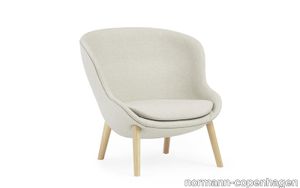 Hyg Lounge Chair Low Oak Main Line Flax