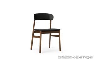 Herit Chair Upholstery Smoked Oak Spectrum Leather Grey