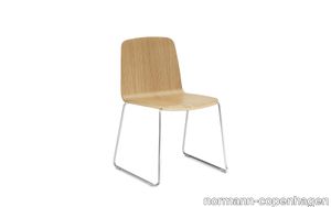 Just Chair Oak/Black steel
