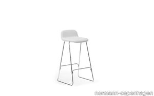 Just Barstool w. back 75 Full Upholstery cm chrome/ Synergy