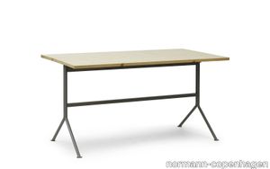 Kip Desk Grey Steel Pine