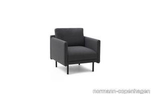 Rar Armchair Omaha Leather Cognac