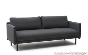 Rar Sofa 3 Seater Re-Born Dark Grey