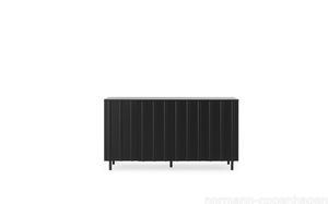 Rib Sideboard Soft Black