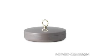 Ring box large, taupe