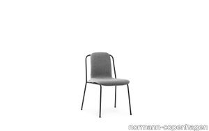 Studio Chair Full Upholstery Black Steel/ Synergy