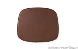 Form Seat Cushion Leather Brandy