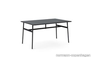 Union Table 140 x 90 cm Black