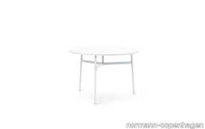 Union Table Ø110 x H74,5 cm. Grey