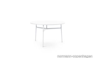 Union Table Ø120 x H74,5 cm. Grey