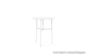 Union Table Ø80 x H95,5 cm. White