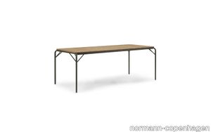 Vig Table 90 x 200 cm Robinia Black