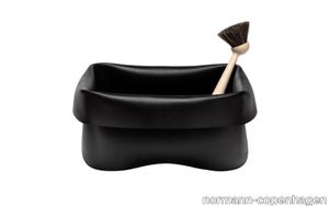 Washing-up Bowl & Brush Red