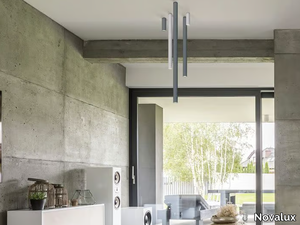 COLLINS PL - Steel ceiling lamp _ Novalux